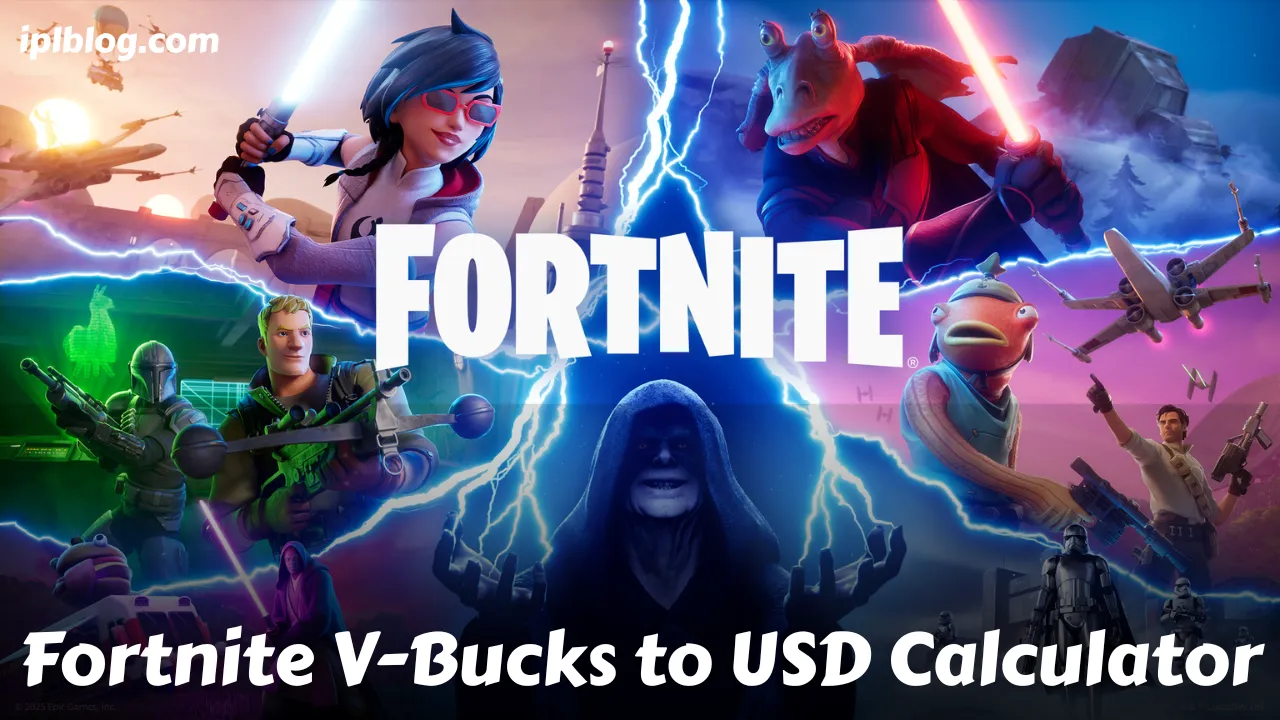 Fortnite V-Bucks to USD Calculator